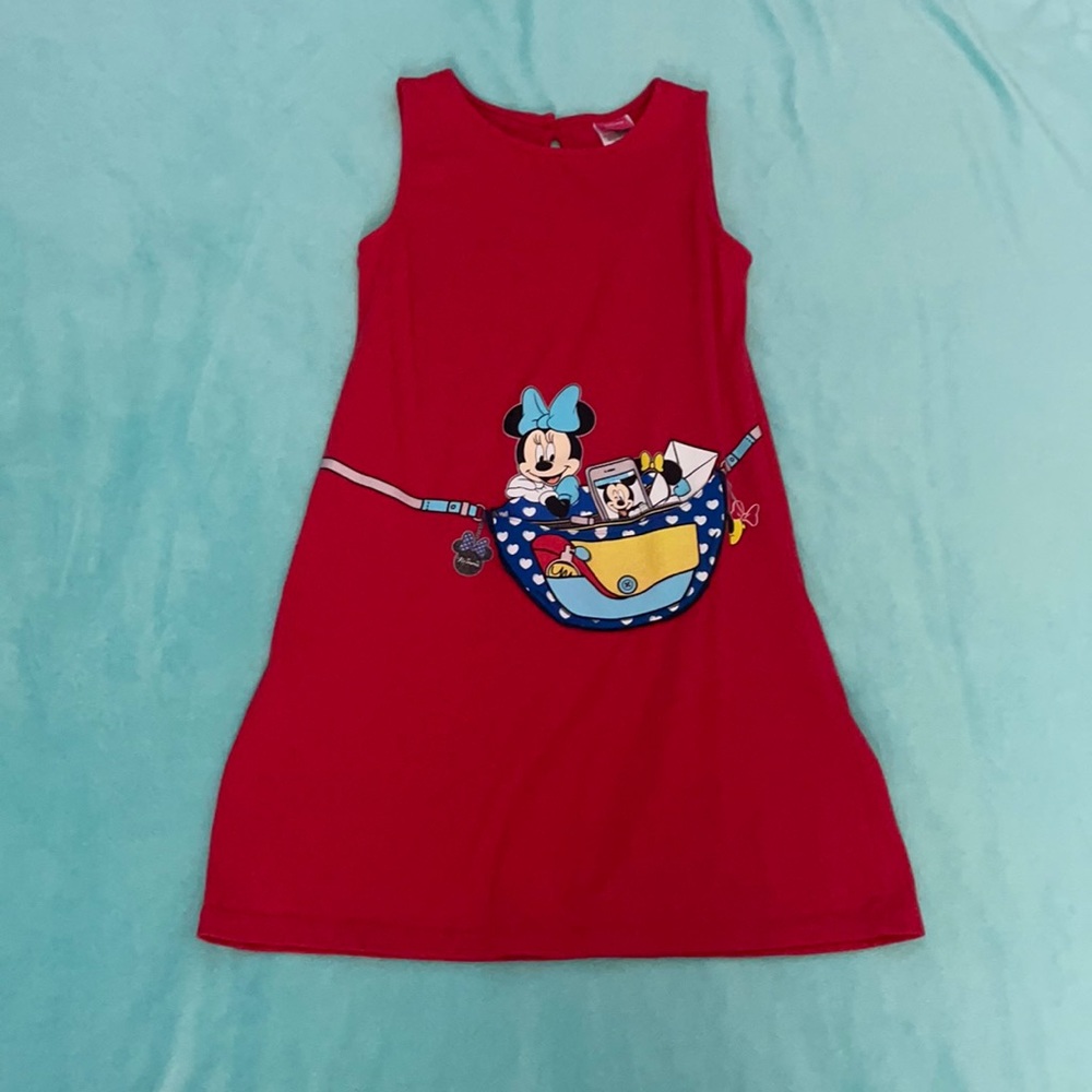 Disney Minnie Mouse Dress With Pocket